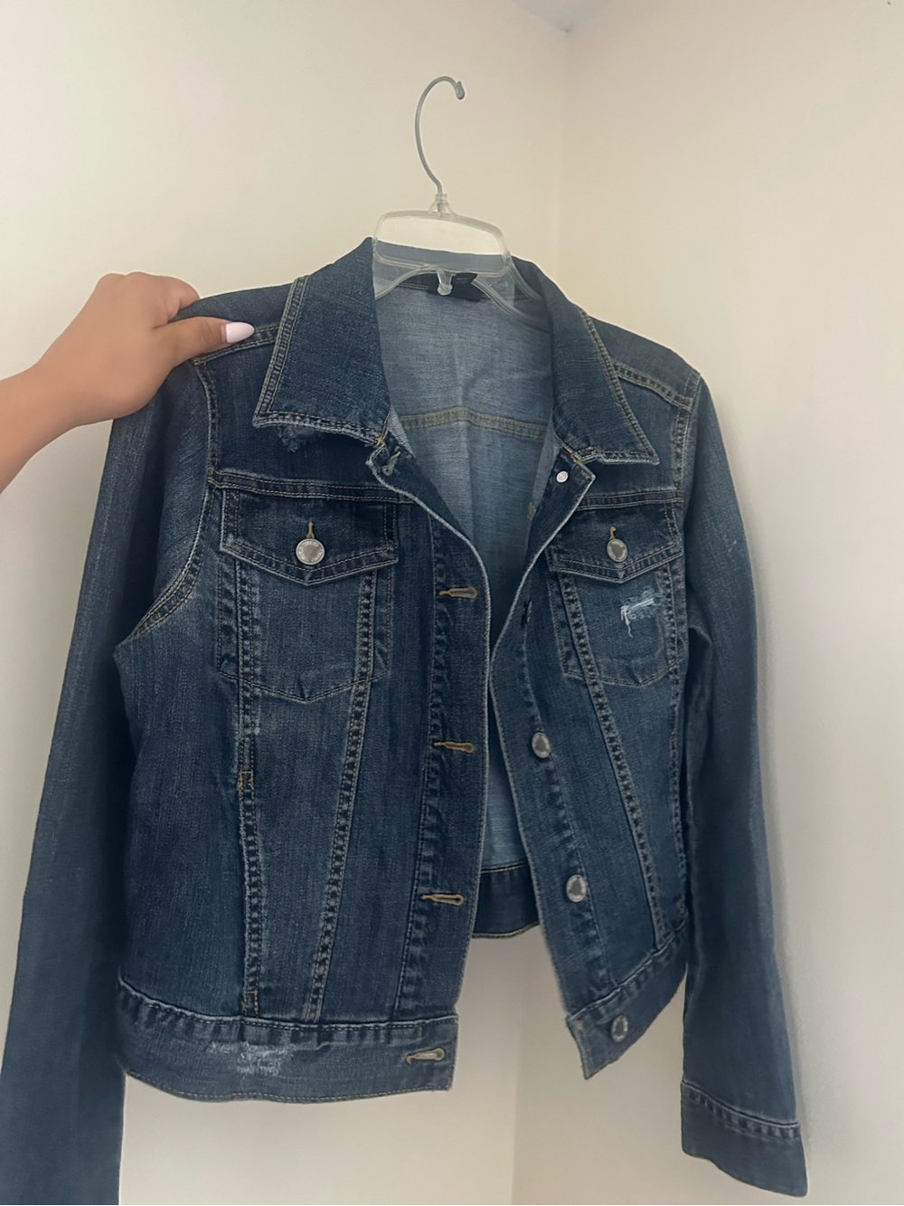 Dark Blue Denim Jacket